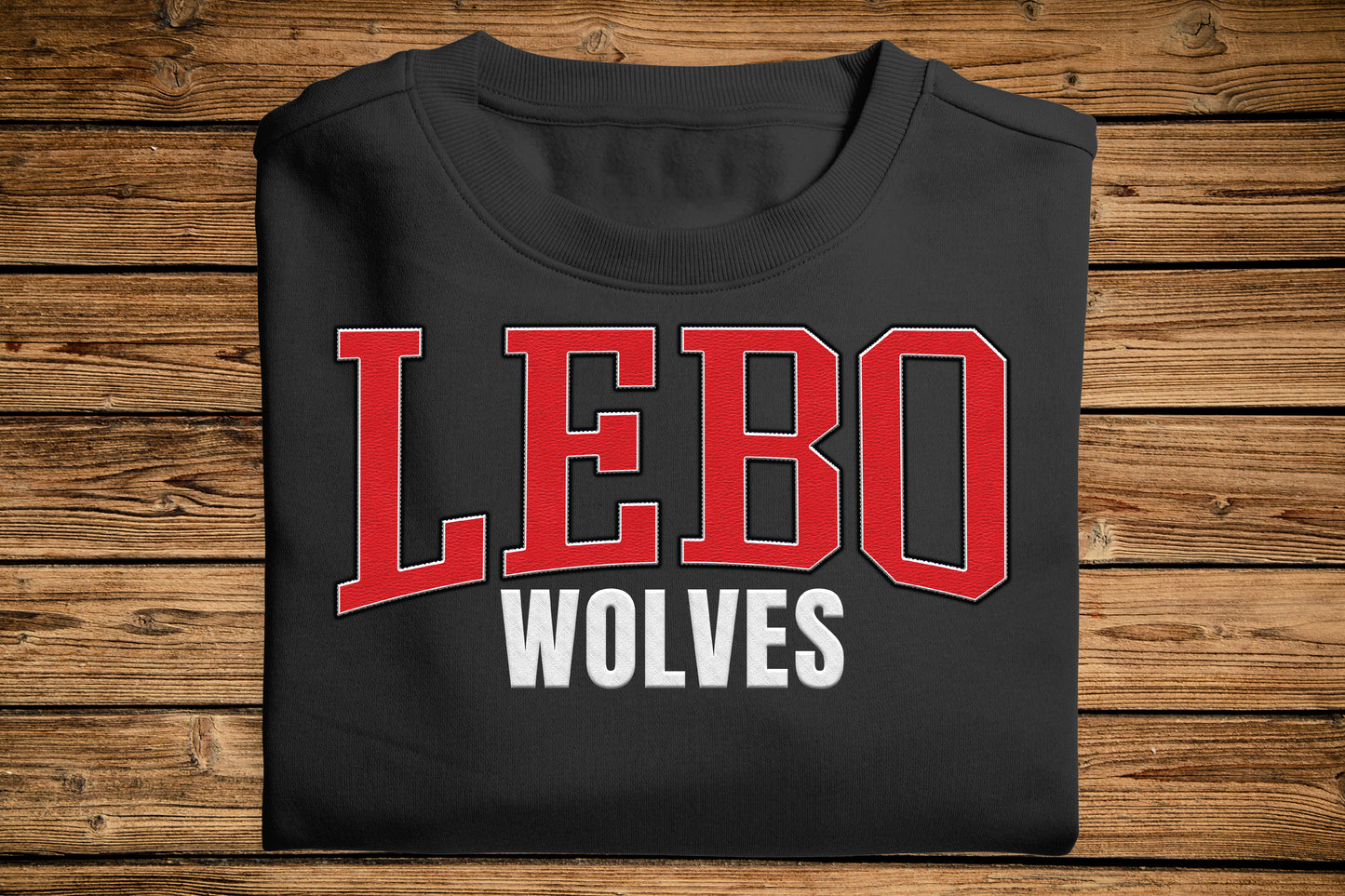 Lebo Wolves Faux Leather-E00-38