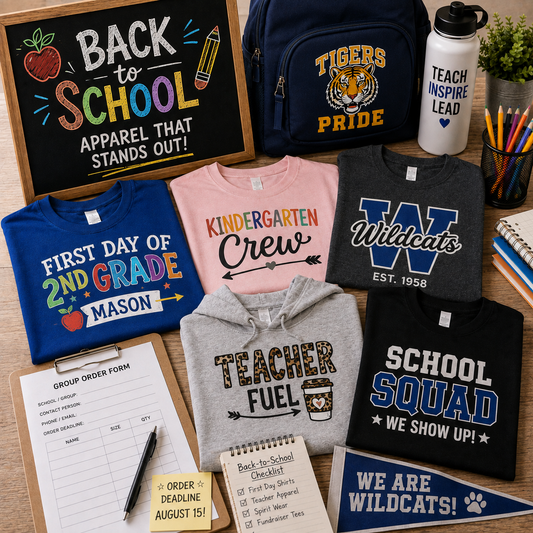Back-to-School Custom Apparel Trends for DTF Printers
