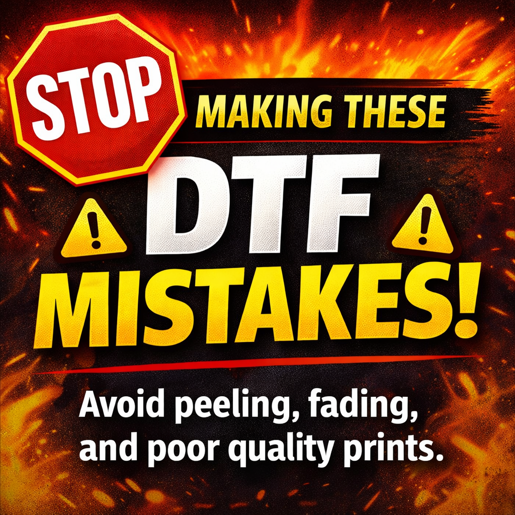 Common Mistakes to Avoid with DTF Transfers