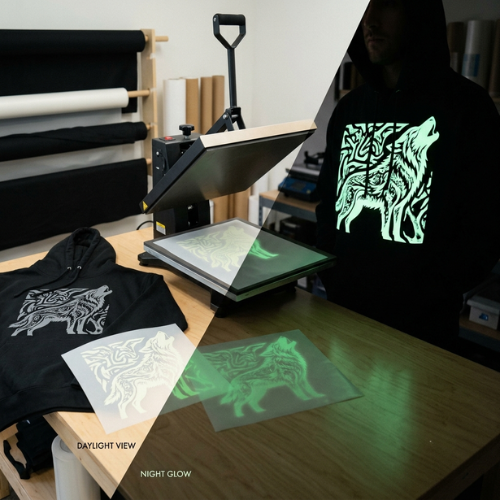 Glow-in-the-Dark DTF Transfers: How They Work and Best Use Cases