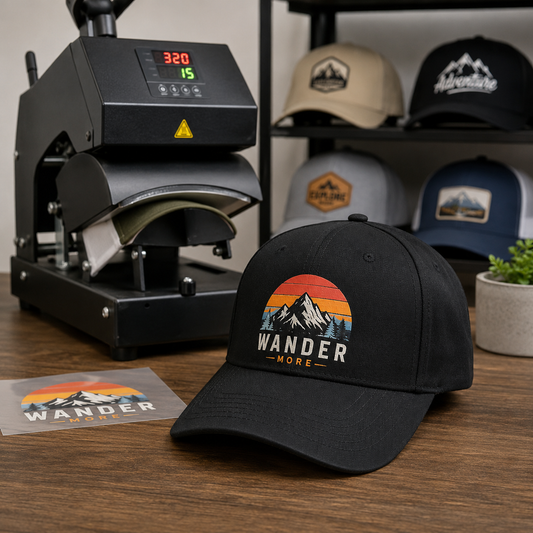 How to Apply DTF Transfers to Hats and Caps