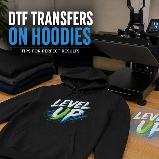 How to Apply DTF Transfers to Hoodies and Sweatshirts