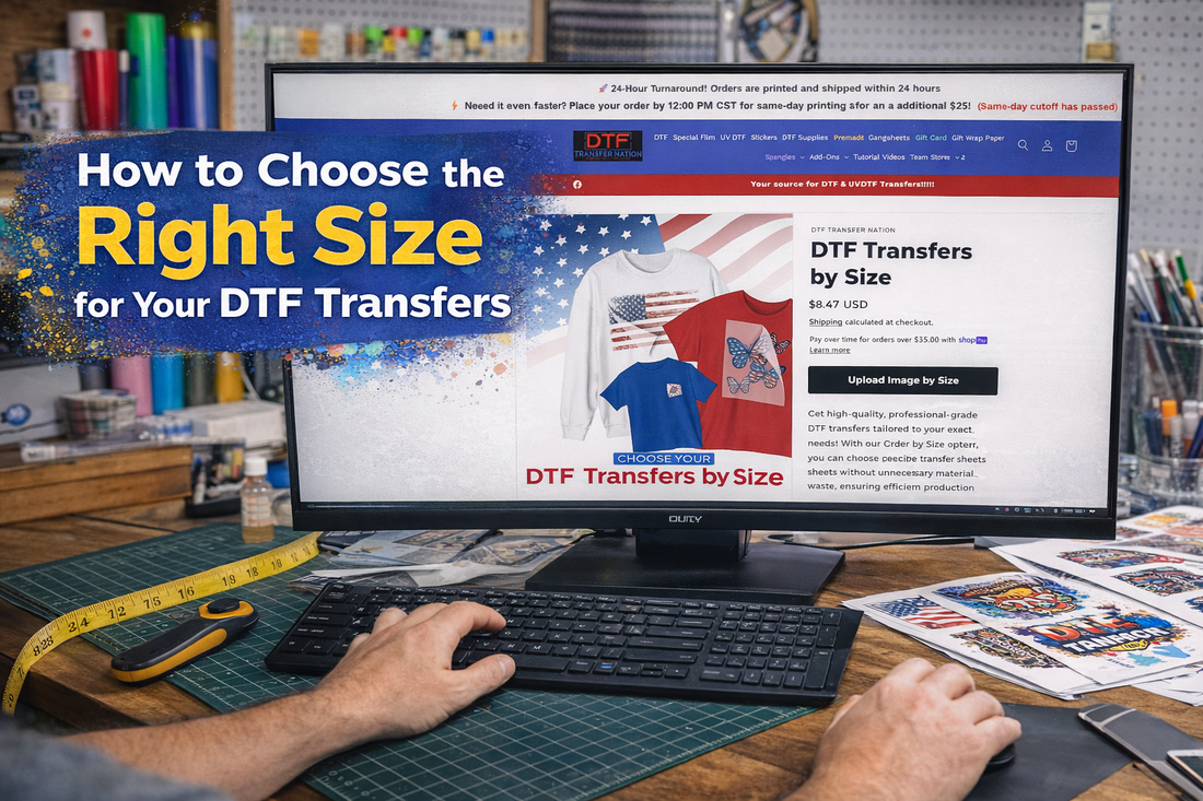 How to Choose the Right Size for Your DTF Transfers