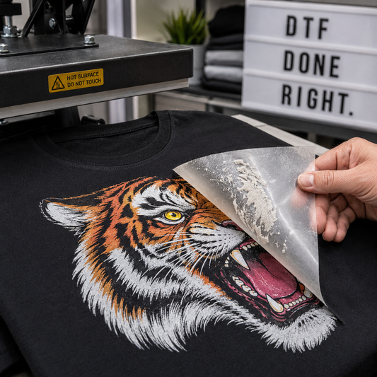 How to Troubleshoot a Heat Press That Isn't Sticking Your DTF Transfers