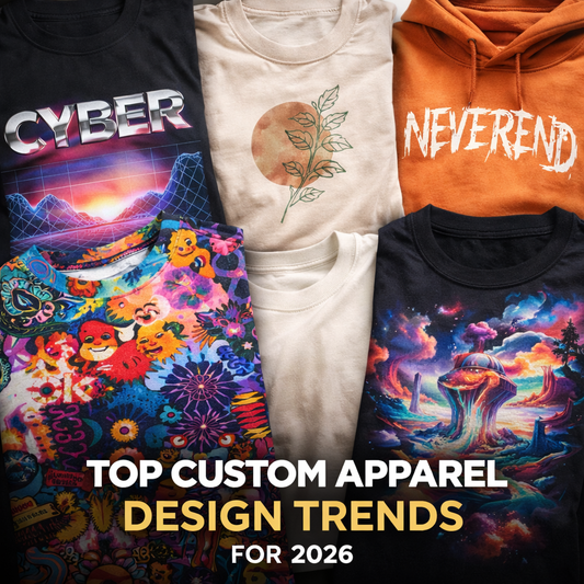 Top 10 Design Trends in Custom Apparel for 2026