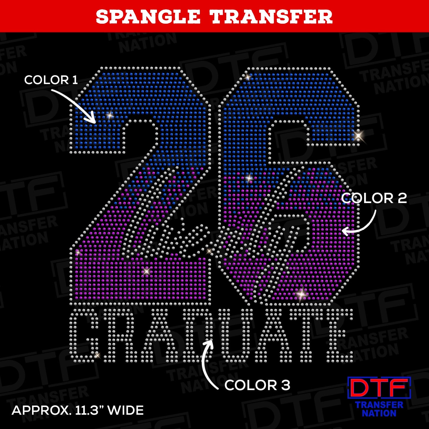 2026 Graduate - Spangle Transfer