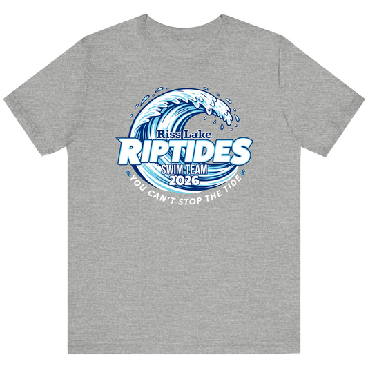 Riss Lake Riptides | 2026 Premium Jersey Tee | Youth & Adult Sizes - 3001