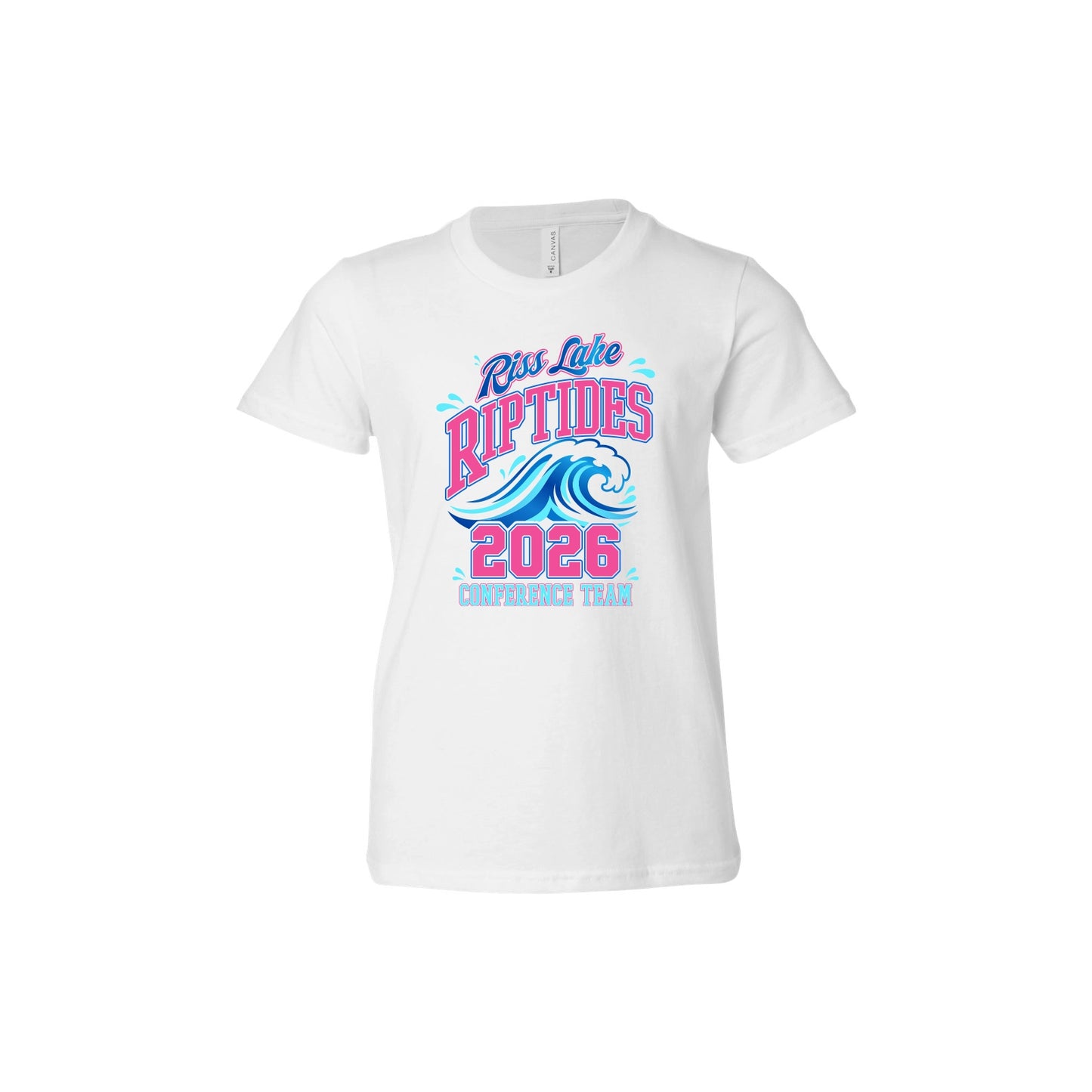 Riptides Conference Team | 3001 Bella+Canvas Jersey Tee | Youth & Adult Sizes