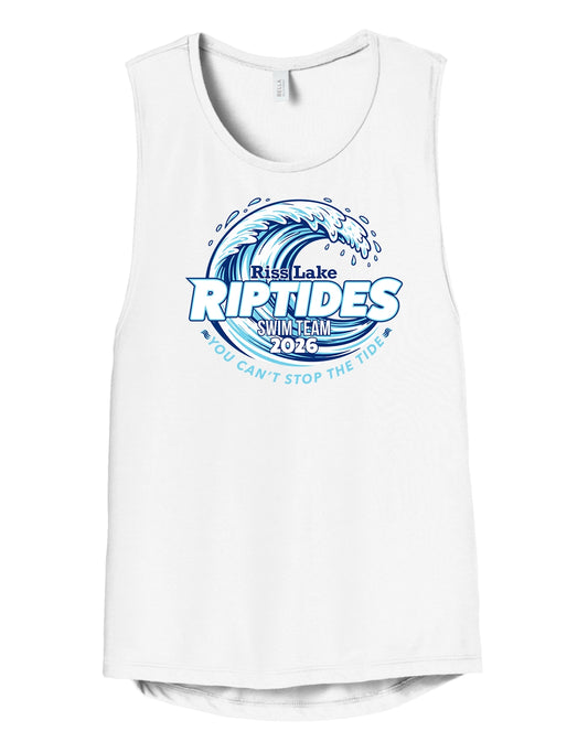 Riss Lake Riptides | Women’s Flowy Muscle Tank - 8803