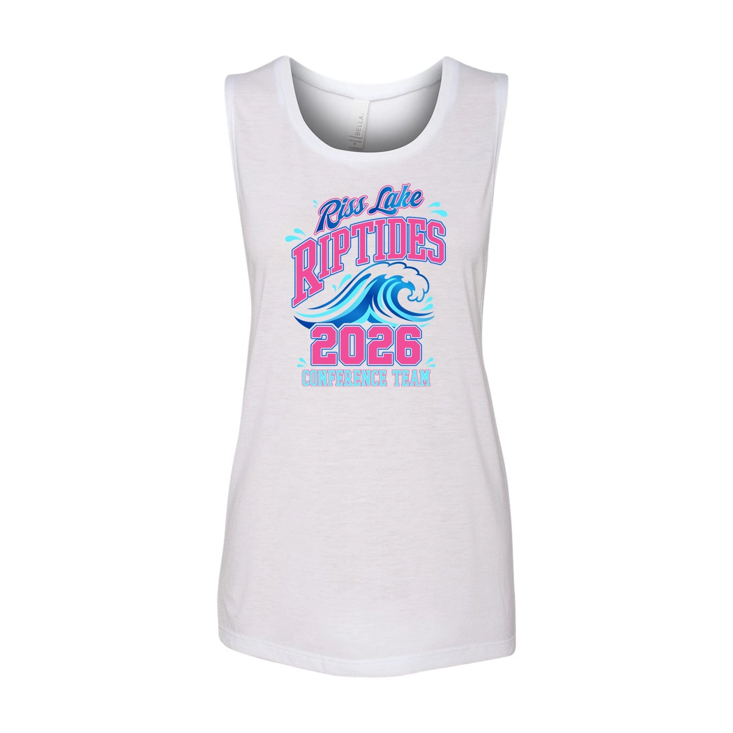 Riptides Conference Team | 8803 Bella+Canvas Flowy Scoop Tank | Adult Sizes