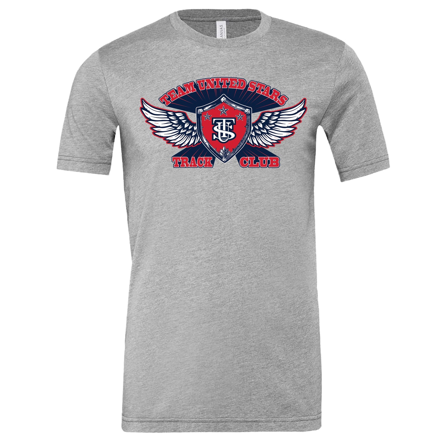 Team United Stars Track Club - Bella+Canvas Jersey Tee