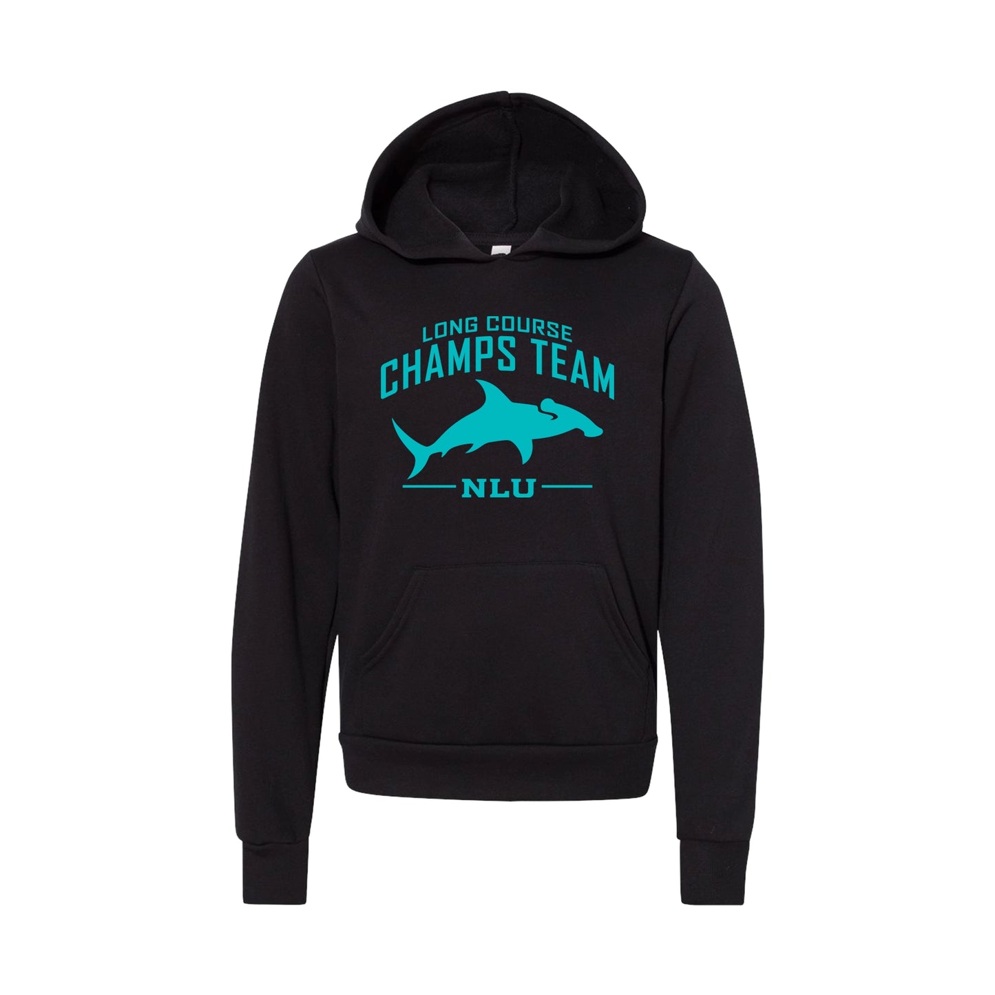 NLU LC Champs Team | 3729 Bella+Canvas Sponge Fleece Hoodie | Youth & Adult Sizes