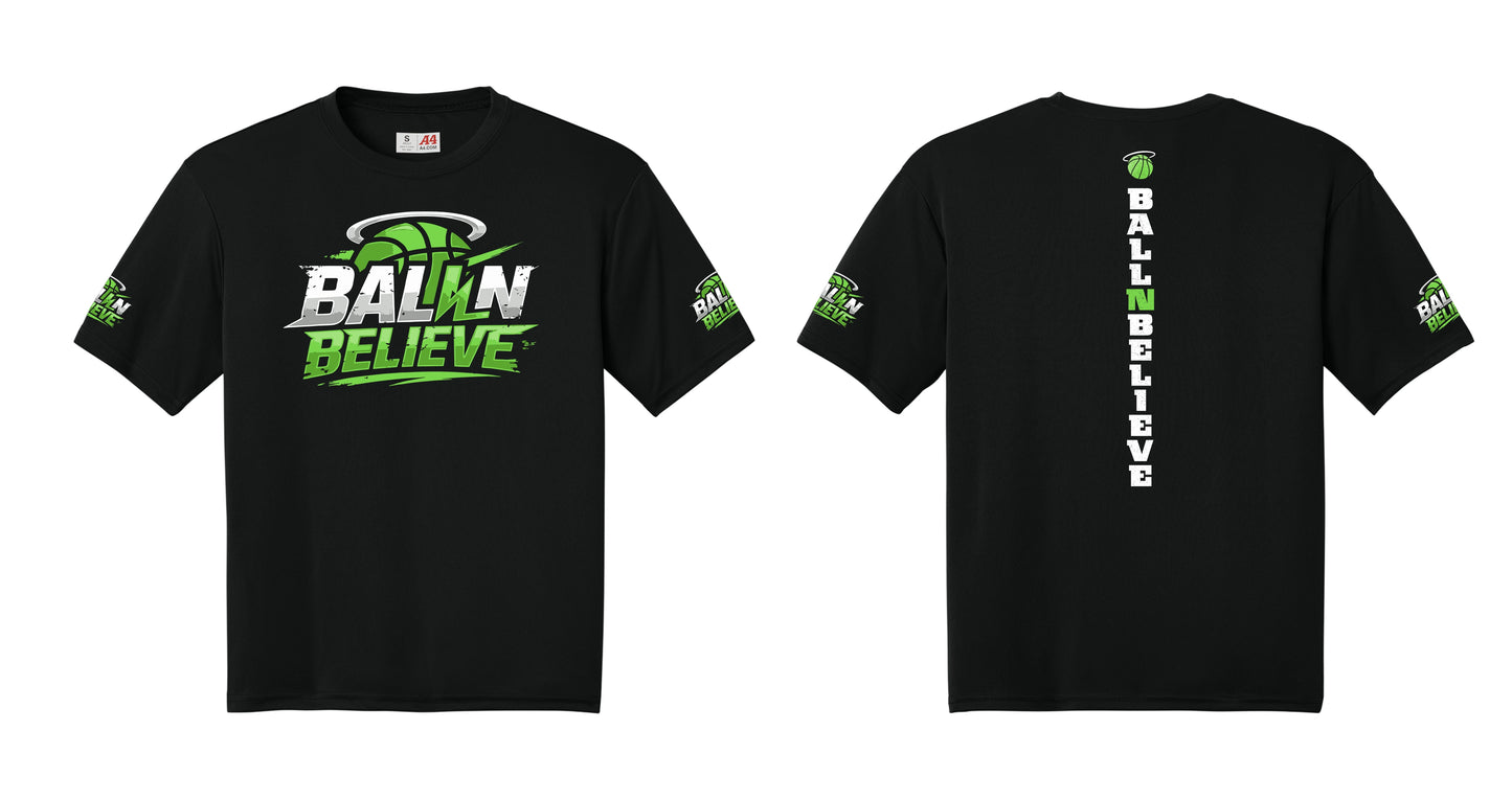 Ball N Believe - A4 Cooling Performance Shirt - Adult and Youth Sizes