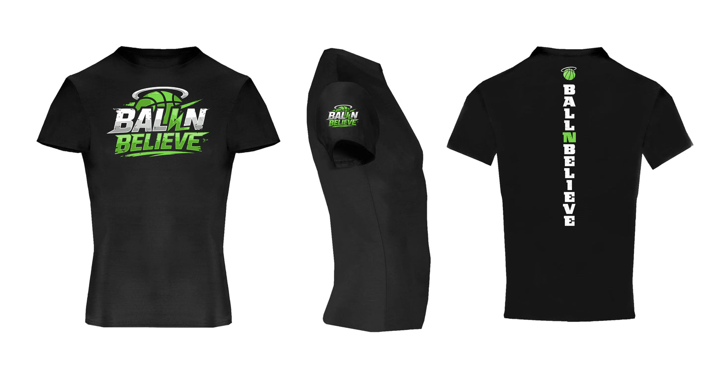 Ball N Believe - Badger Youth Compression Shirt