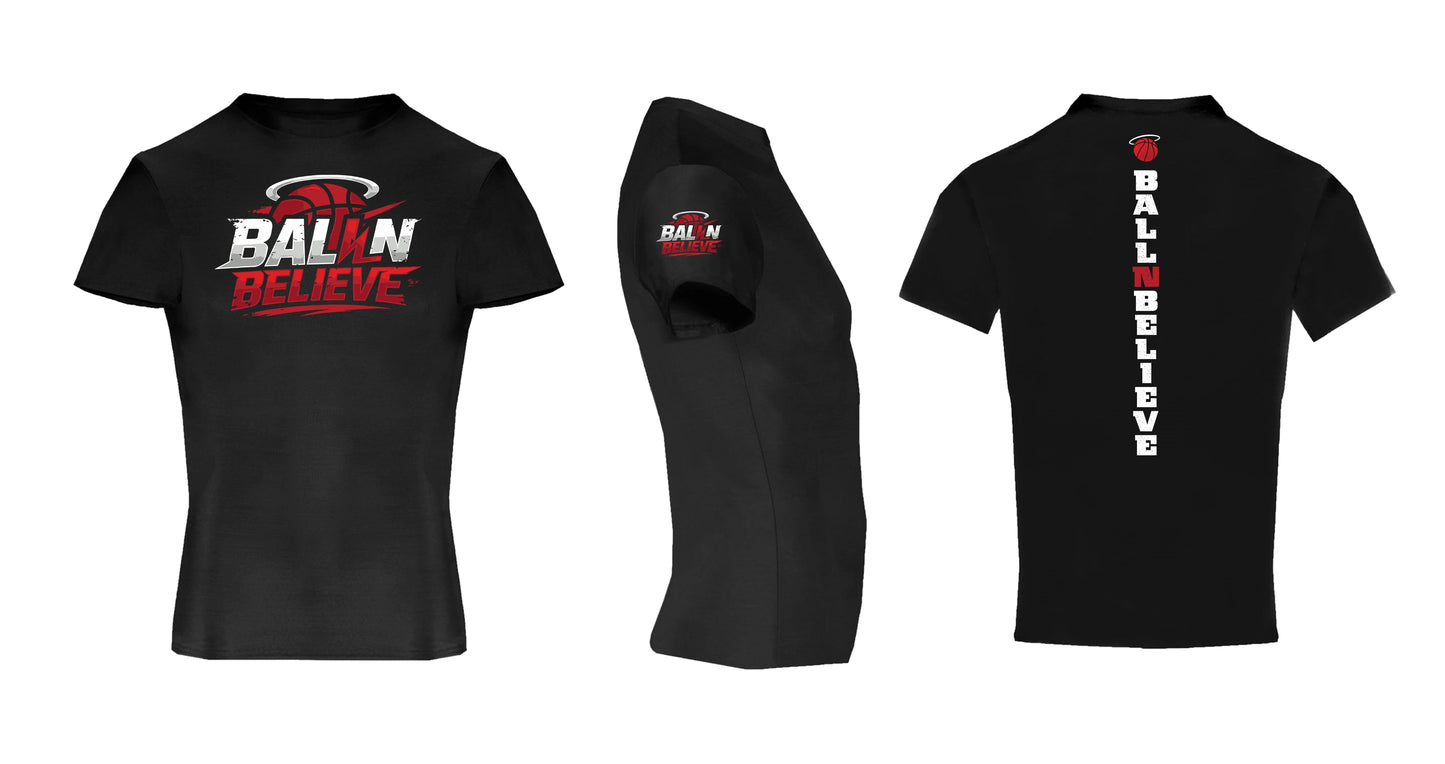 Ball N Believe - Badger Youth Compression Shirt