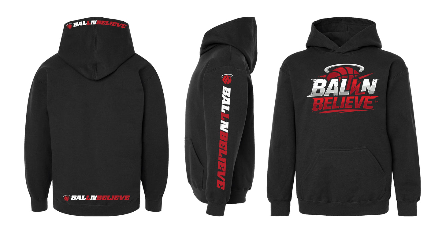 Ball N Believe - Tultex Hoodie - Youth Sizes