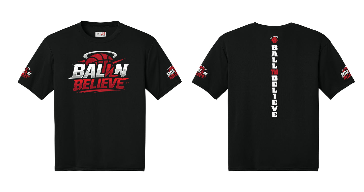 Ball N Believe - A4 Cooling Performance Shirt - Adult and Youth Sizes