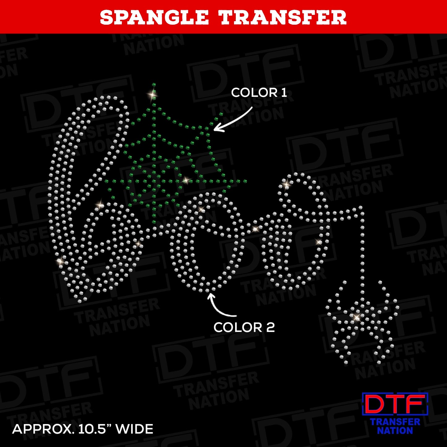 Boo  - Halloween - Spangle Transfer
