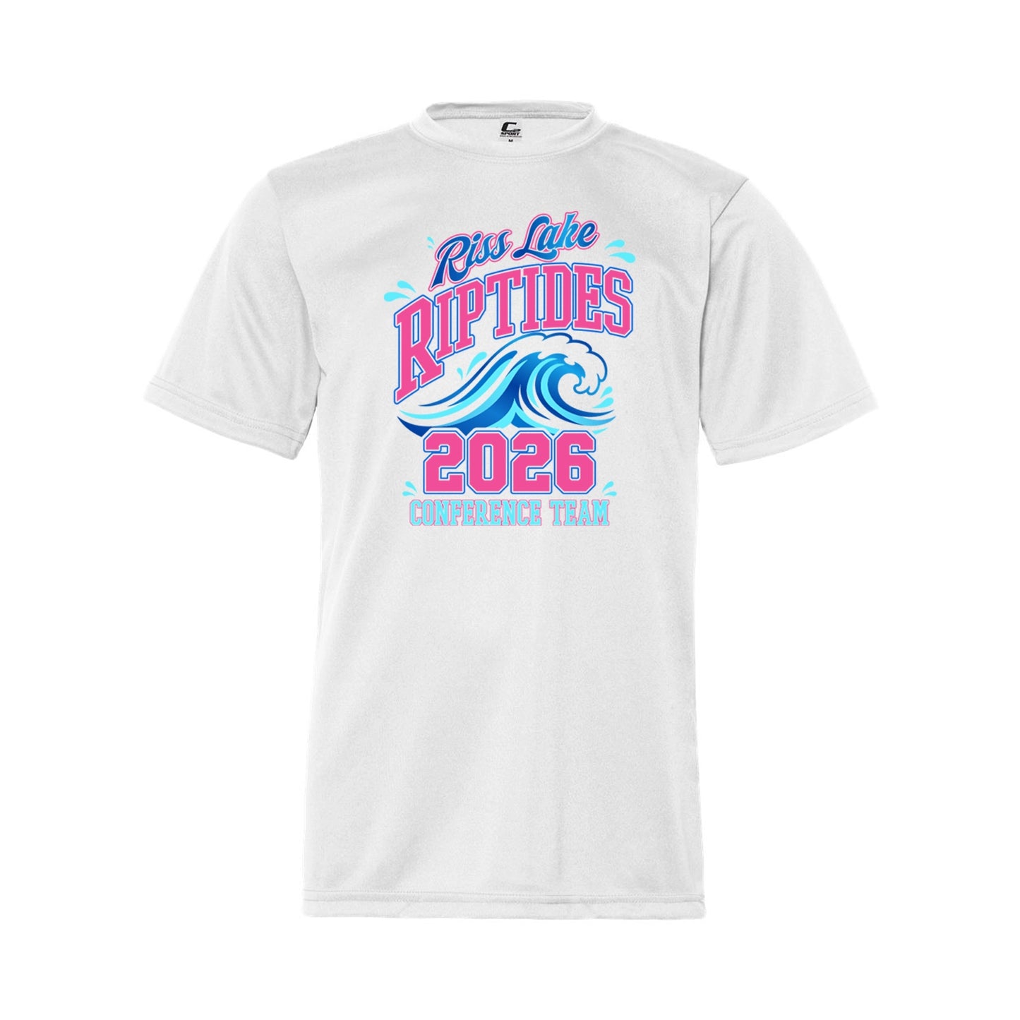 Riptides Conference Team | 5100 C2 Sport Performance Tee | Youth & Adult Sizes