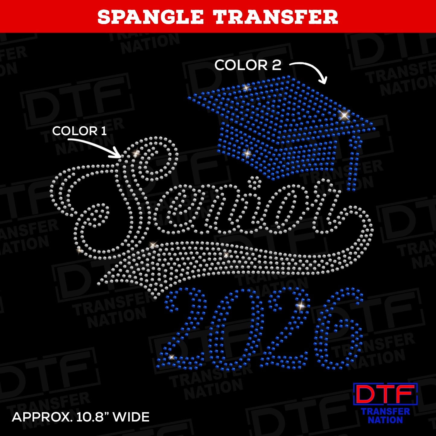 2026 Senior + Cap - Spangle Transfer