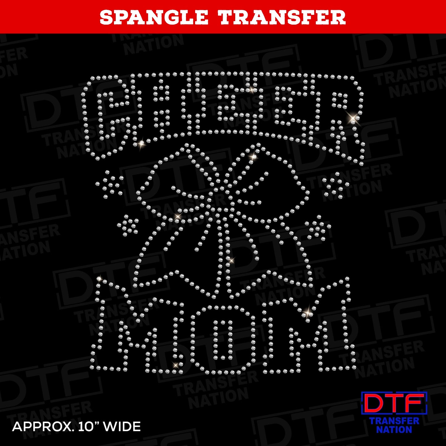 Cheer Mom - Design 2 - Spangle Transfer