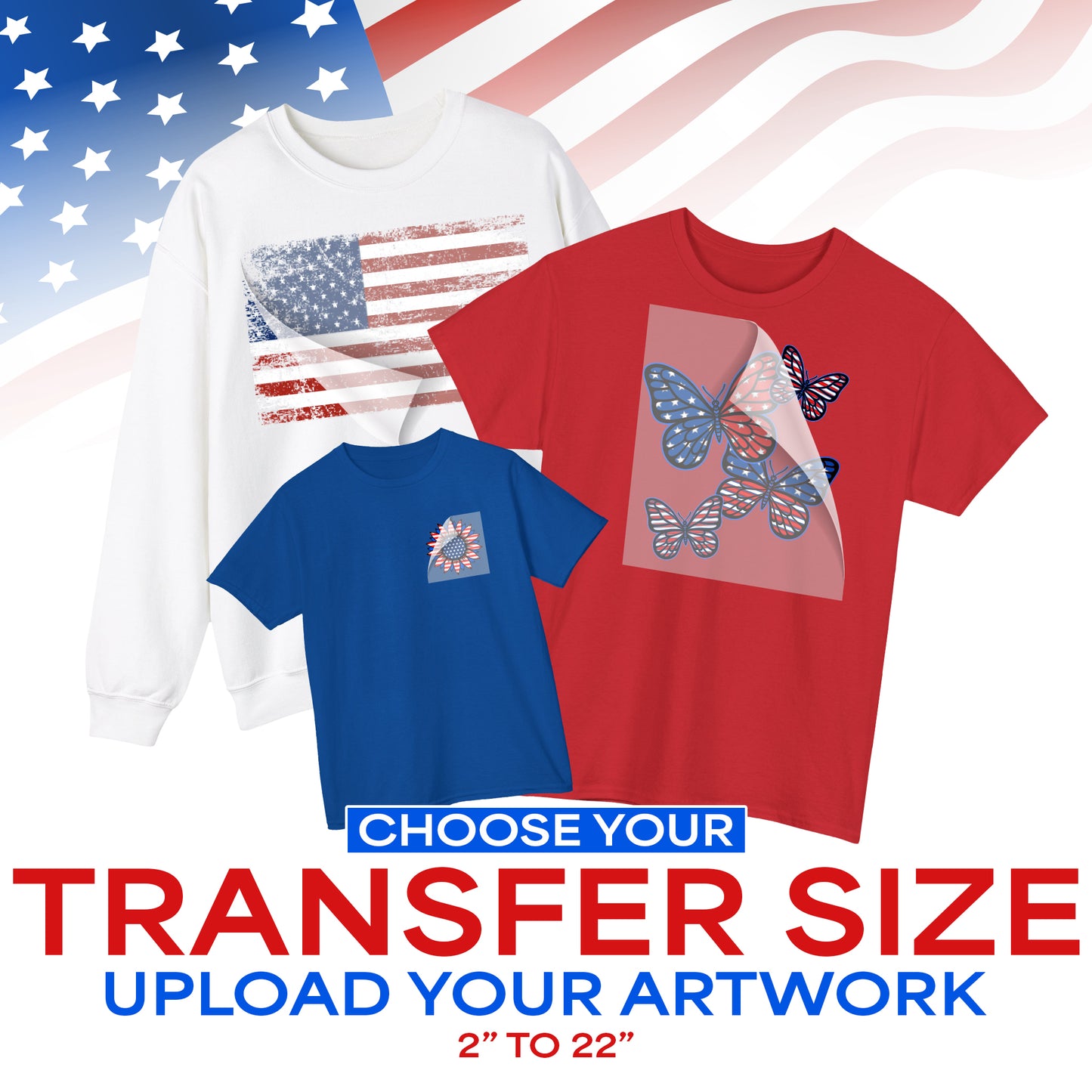 DTF Transfers by Size
