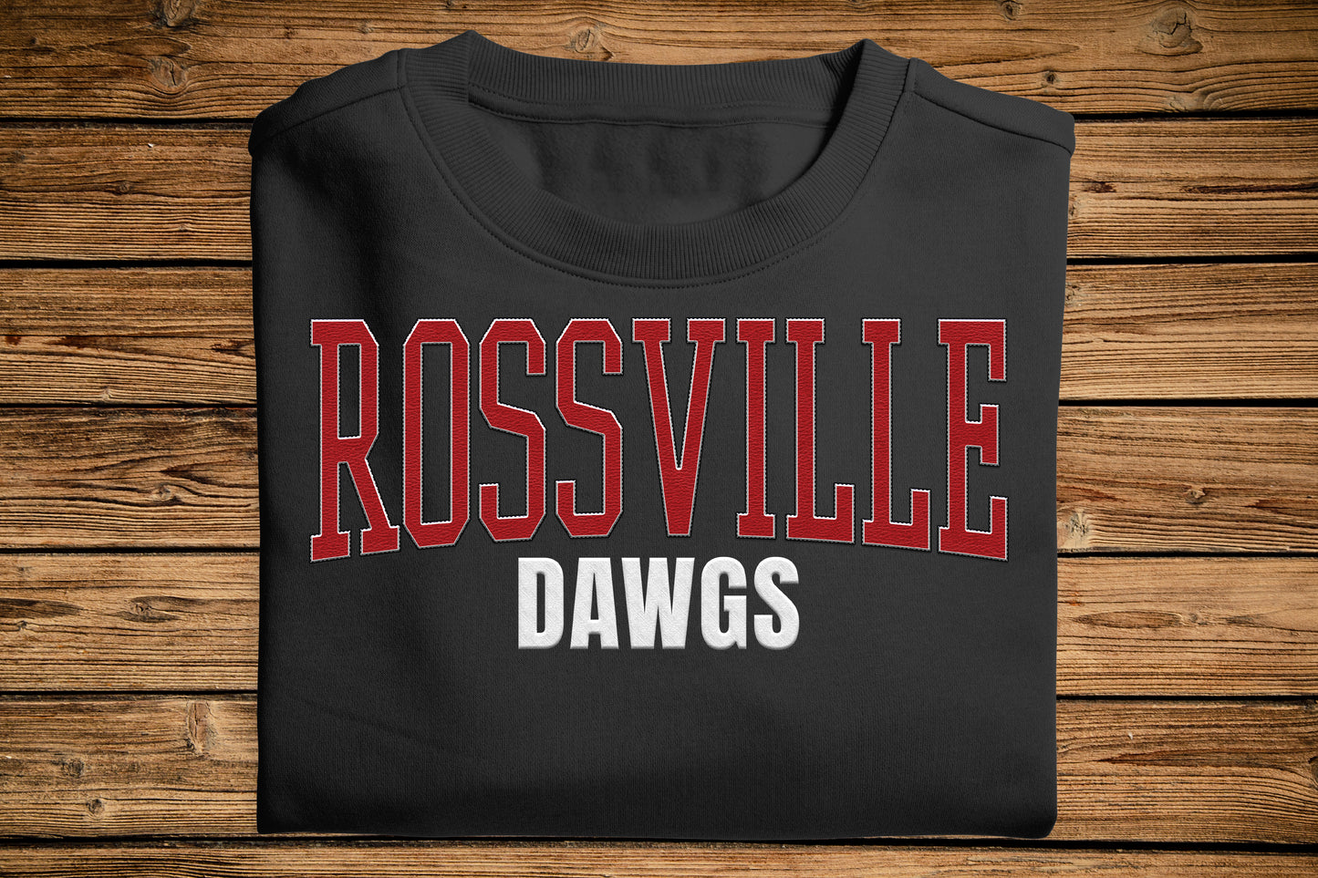 Rossville Dawgs Faux Leather-E00-41