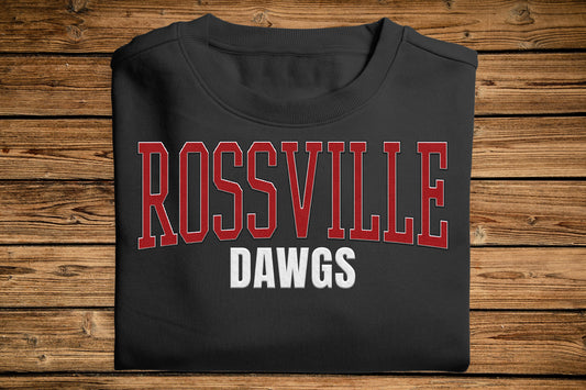 Rossville Dawgs Faux Leather-E00-41