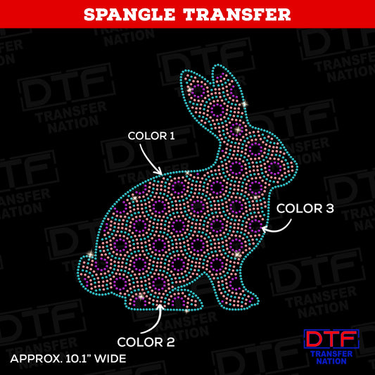Easter Bunny - Design 2 - Spangle Transfer