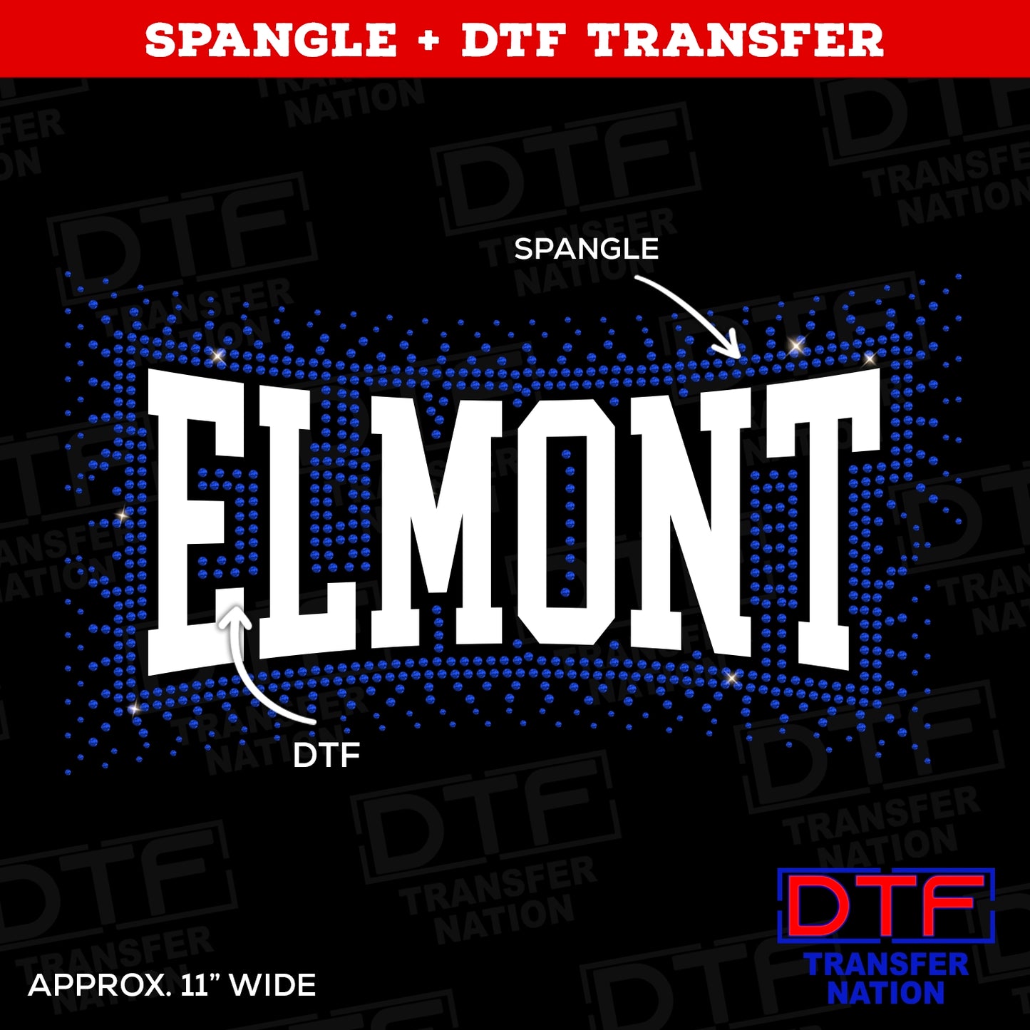 Elmont - Spangle + DTF - Pick your colors