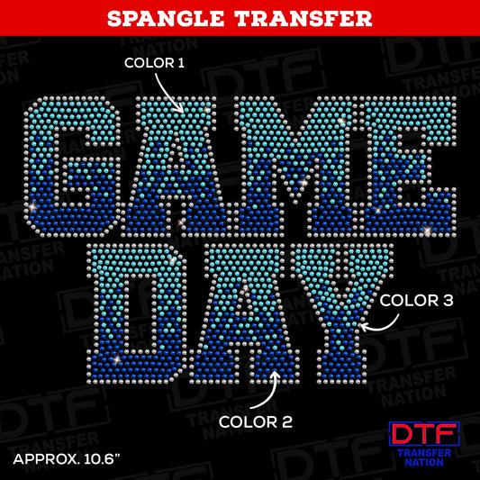 Game Day - Gradient - Pick Your Colors - Spangle Transfer