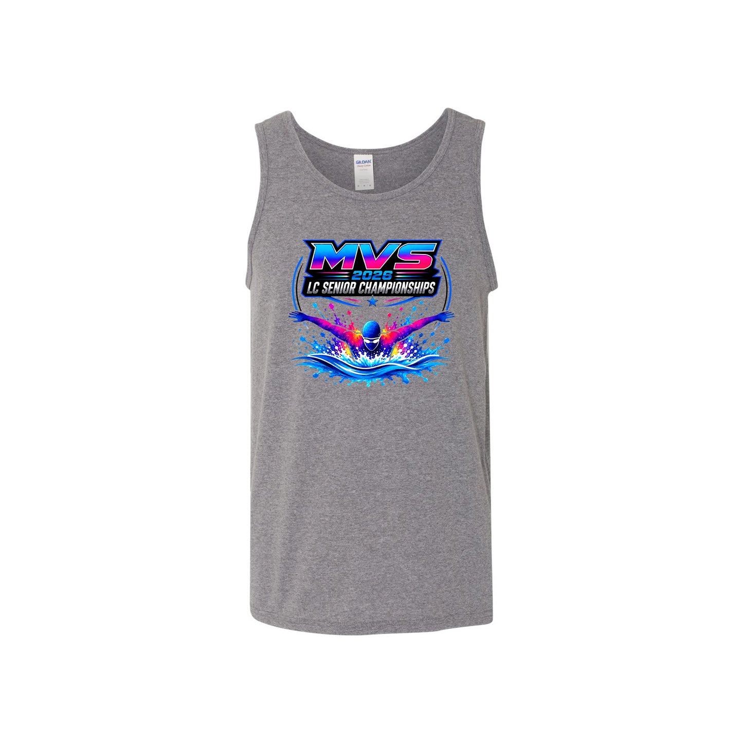 Gildan Unisex Tank 5200 | MVS - LC Senior Championships '26 | Adult Sizes