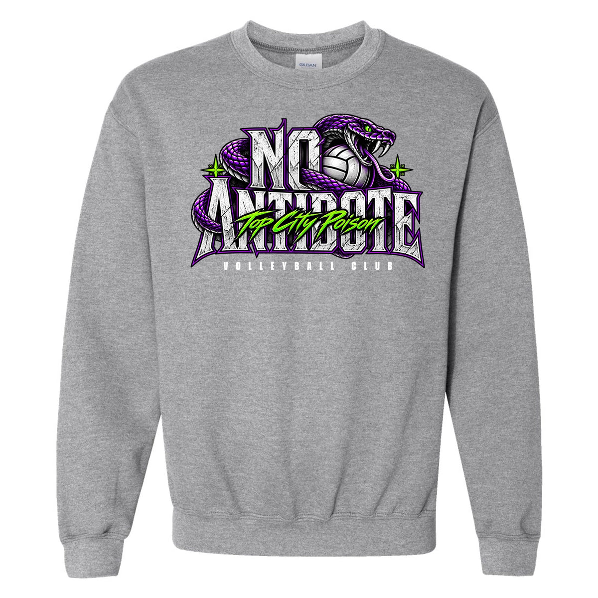 No Antidote - TCP Volleyball Club - Gildan Sweatshirt