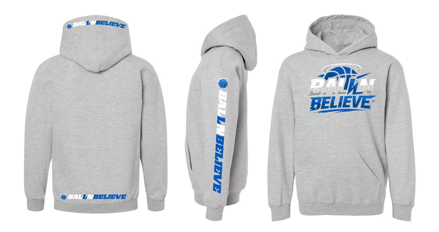 Ball N Believe - Tultex Hoodie - Youth Sizes
