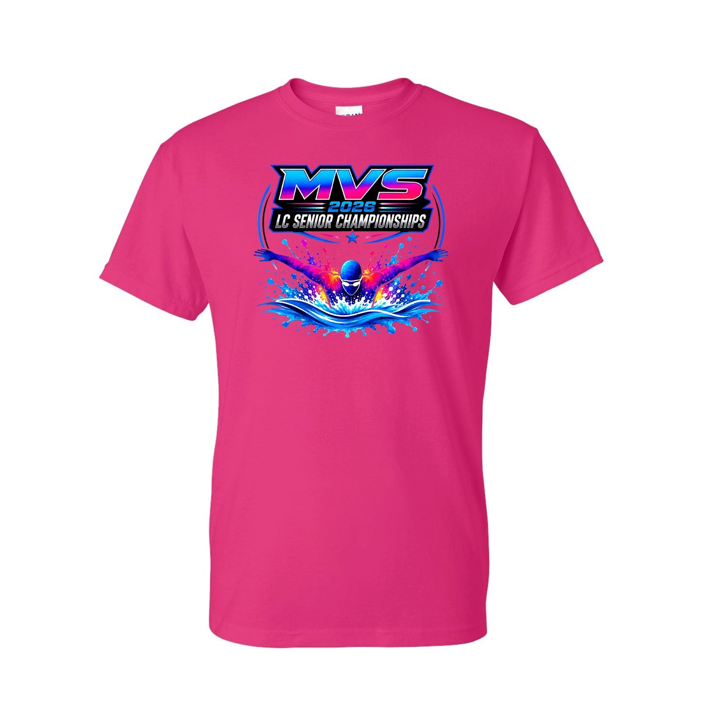 Gildan Unisex DryBlend T-shirt 8000 | MVS - LC Senior Championships '26 | Youth & Adult Sizes