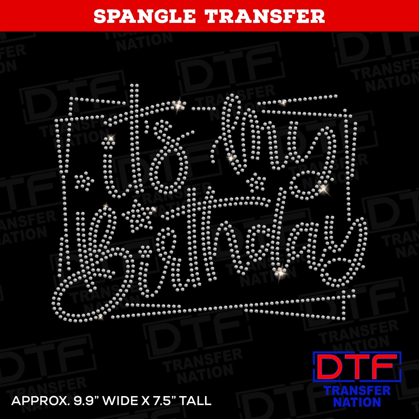 It's My Birthday! - Spangle Transfer