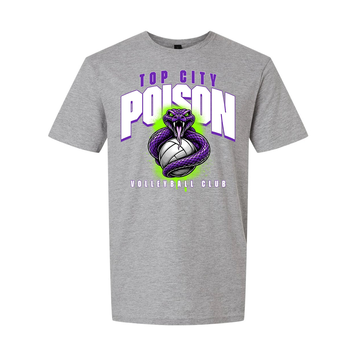 Poison Strike - TCP Volleyball Club - Gildan Softstyle Tshirt