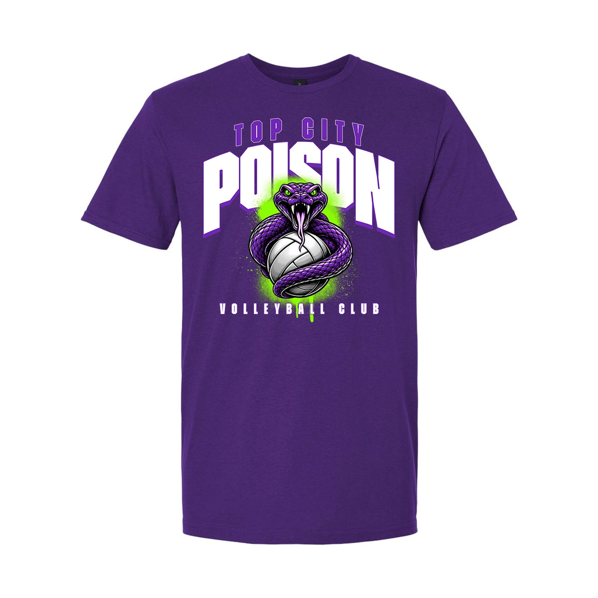 Poison Strike - TCP Volleyball Club - Gildan Softstyle Tshirt