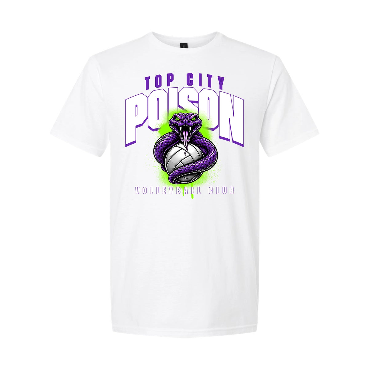 Poison Strike - TCP Volleyball Club - Gildan Softstyle Tshirt