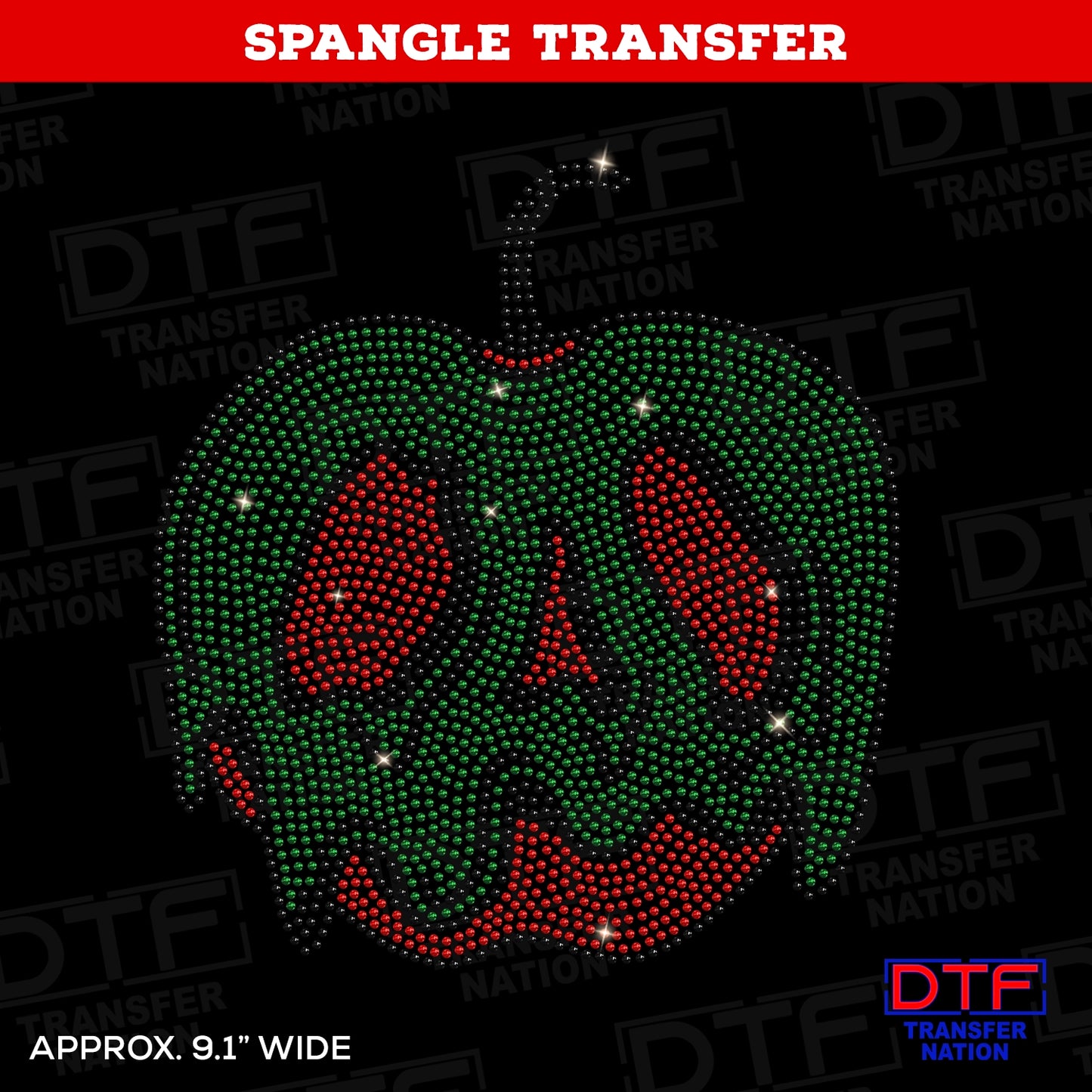 Poisoned Apple - Halloween - Spangle Transfer