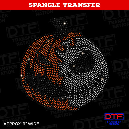 Pumpkin/Jack - Halloween - Spangle Transfer