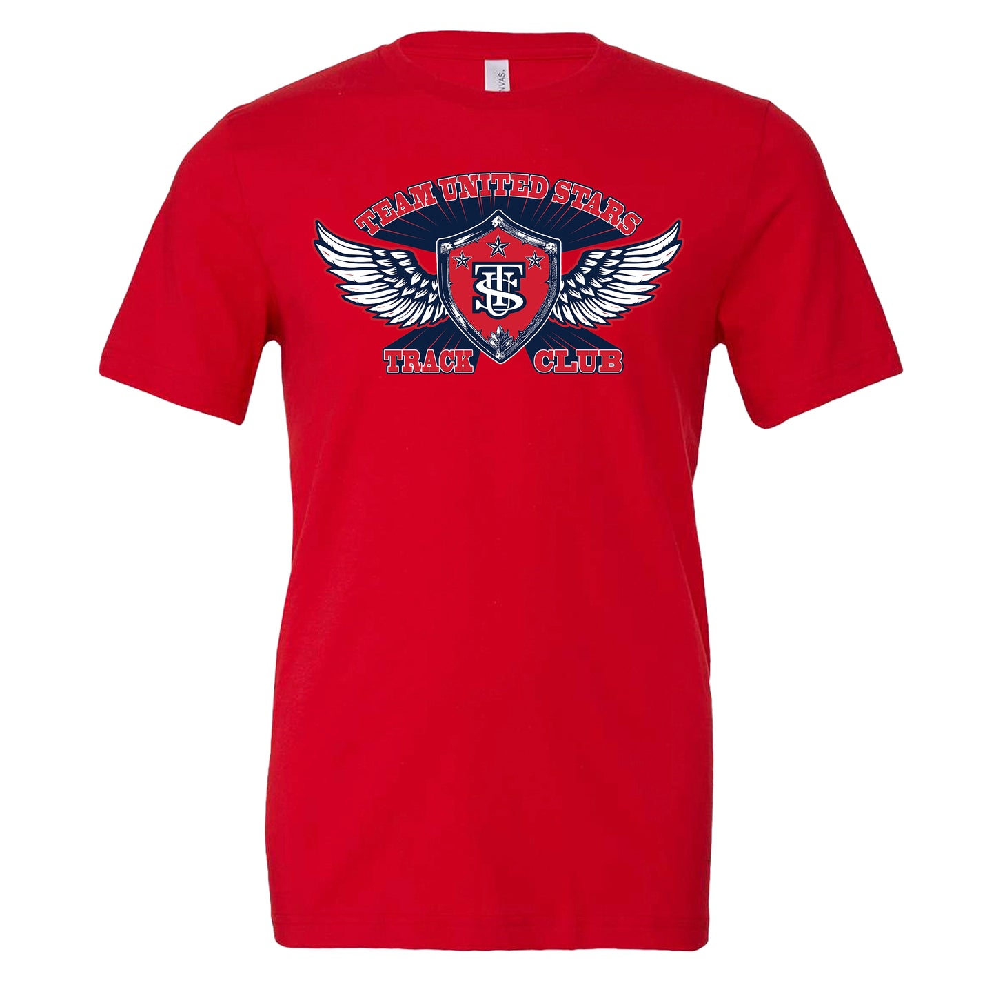 Team United Stars Track Club - Bella+Canvas Jersey Tee