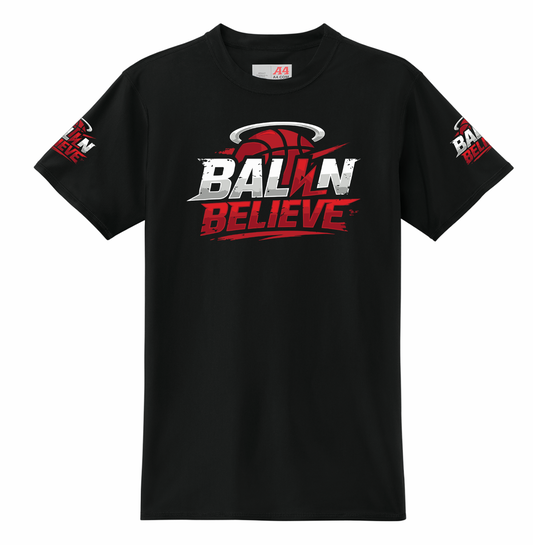 Ball N Believe - A4 Compression Shirt - Adult Sizes