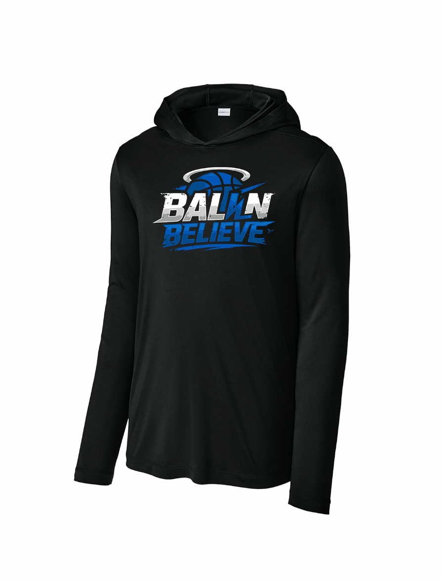 Ball N Believe - Sport Tek Long Sleeve Hoodie - Adult Sizes