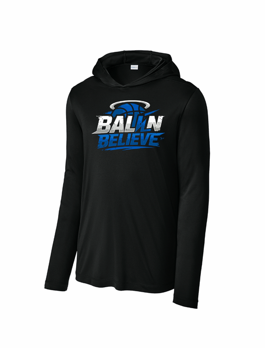 Ball N Believe - Sport Tek Long Sleeve Hoodie - Adult Sizes