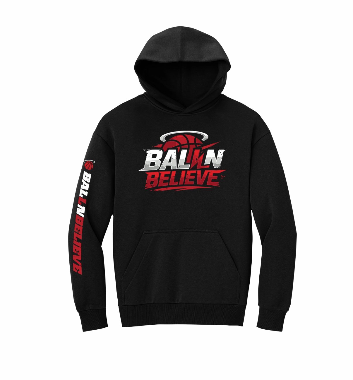 Ball N Believe - District Heavy Hoodie - Adult & Youth Sizes