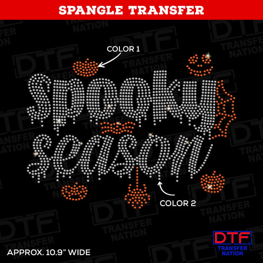 Spooky Season  - Halloween - Spangle Transfer