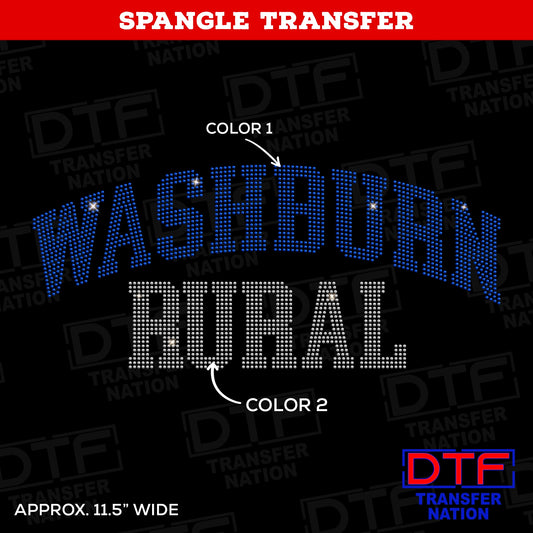 Washburn Rural - Spangle - Design 1