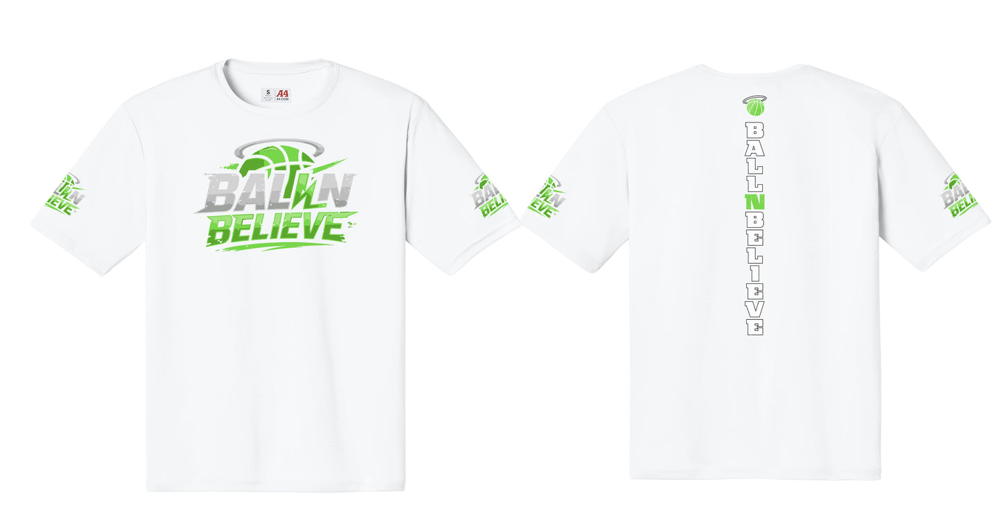 Ball N Believe - A4 Cooling Performance Shirt - Adult and Youth Sizes