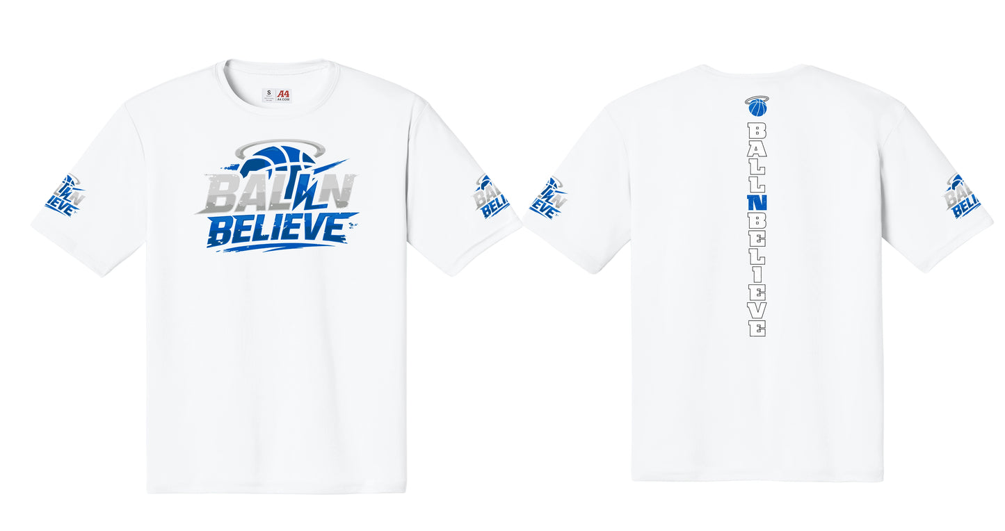 Ball N Believe - A4 Cooling Performance Shirt - Adult and Youth Sizes
